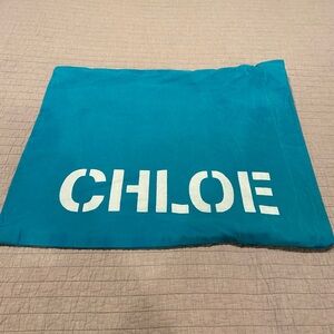 Handmade Personalized Pillow Cover “CHLOE” Standard Size Teal